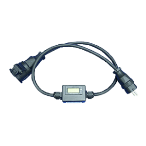 GK-EH100MID Energimåler og timetæller med tilslutningskabel - Schnabel