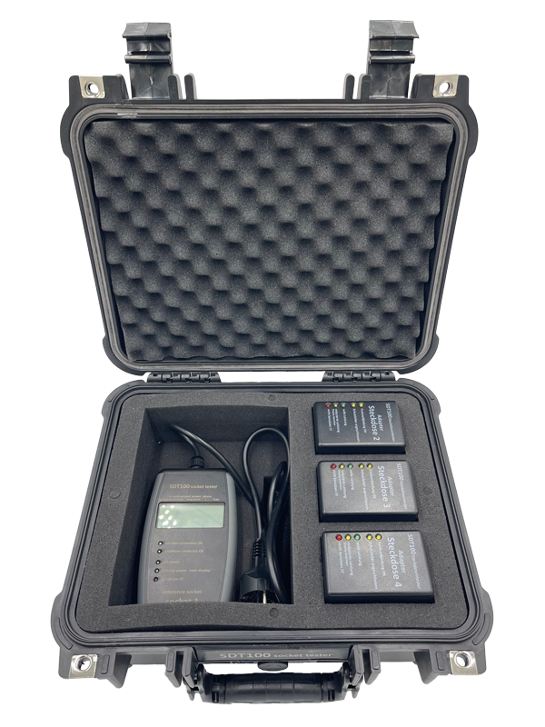 SDT100 Professionel Strømudtagstester - Schnabel - Billede 2
